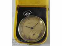 Rare model zipper pocket watch 15 stones