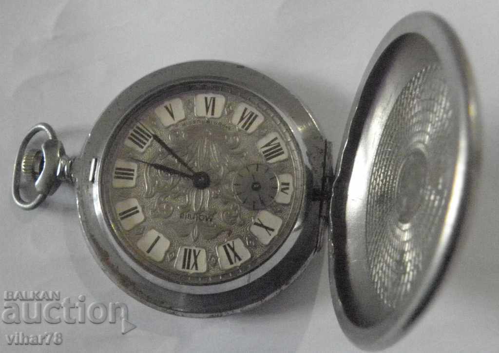 Delivery of Rare model zipper pocket watch 18 stones Delivery of Rare model zipper pocket watch 18 stones