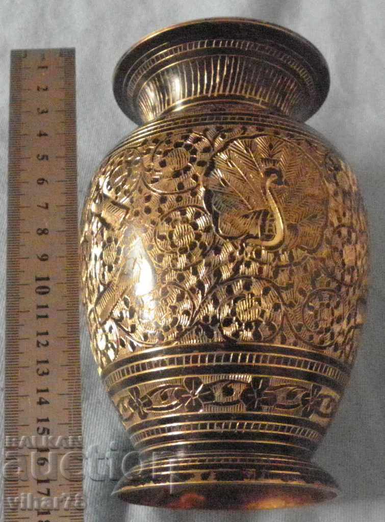 Beautiful brass vase with price 64.99 BGN | € 33.23 Beautiful brass vase with price 64.99 BGN | € 33.23