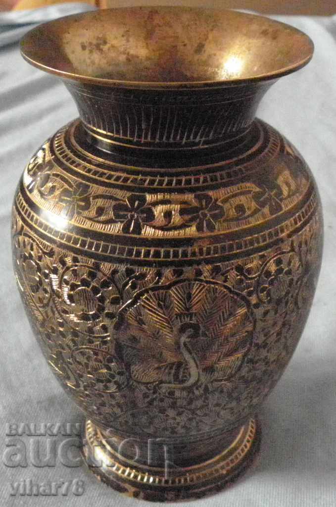 Beautiful brass vase