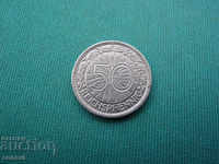 Germany Weimar 50 Pfennig 1930 A Rare
