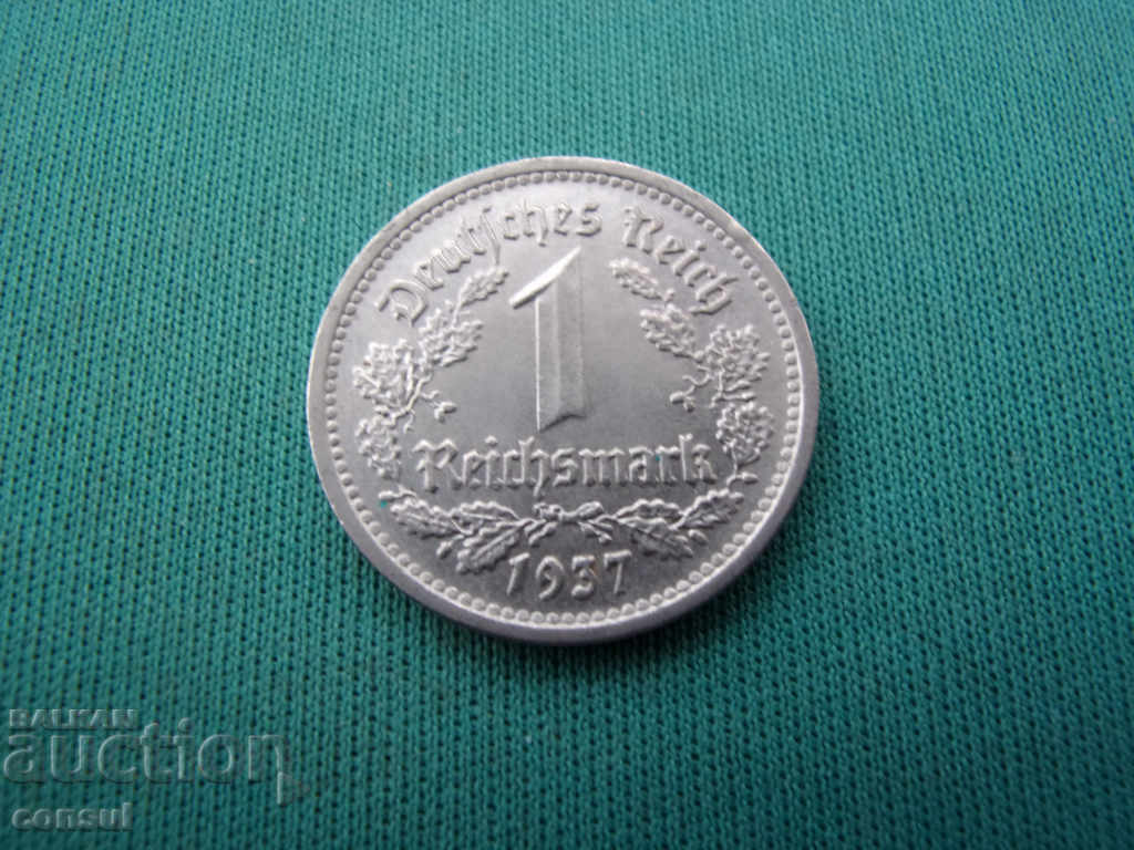 Γερμανία Weimar - III Reich 1 Brand 1937 G Rare