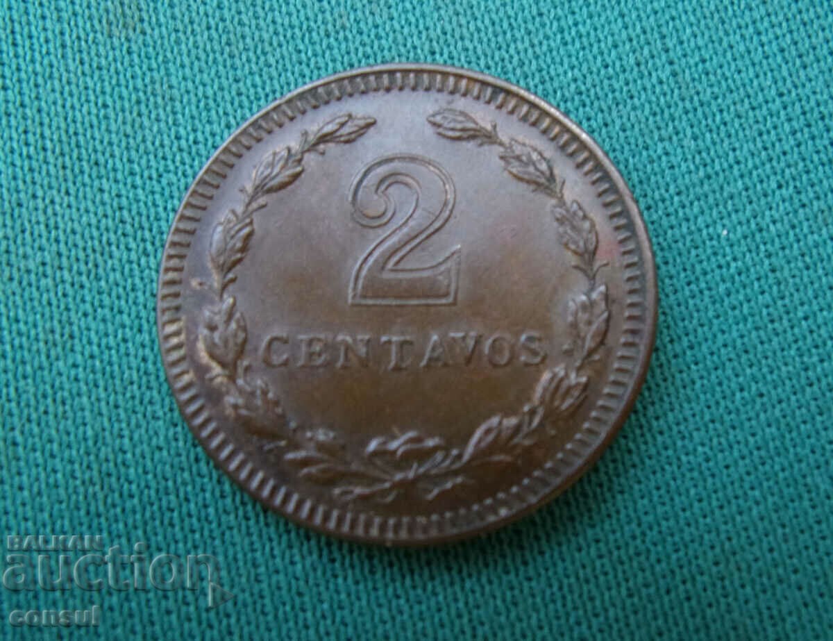 Argentina 2 Centavo 1941 UNC Rare cu preț € 7.67 | 15.00 BGN