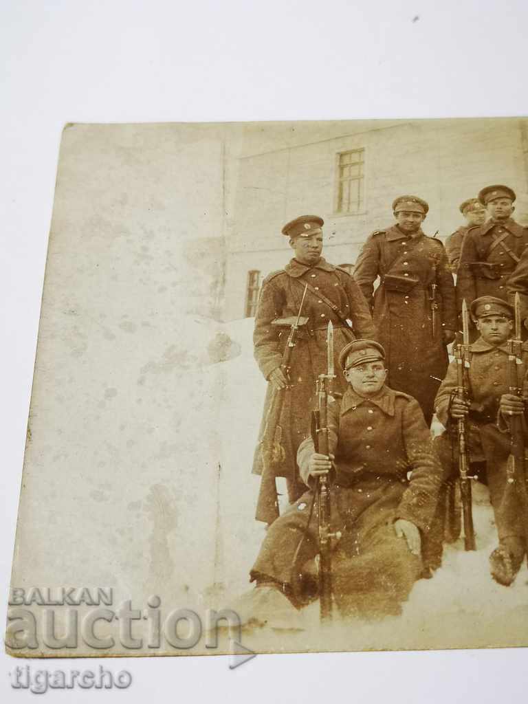 Old photo with soldiers - 5 Old photo with soldiers - 5