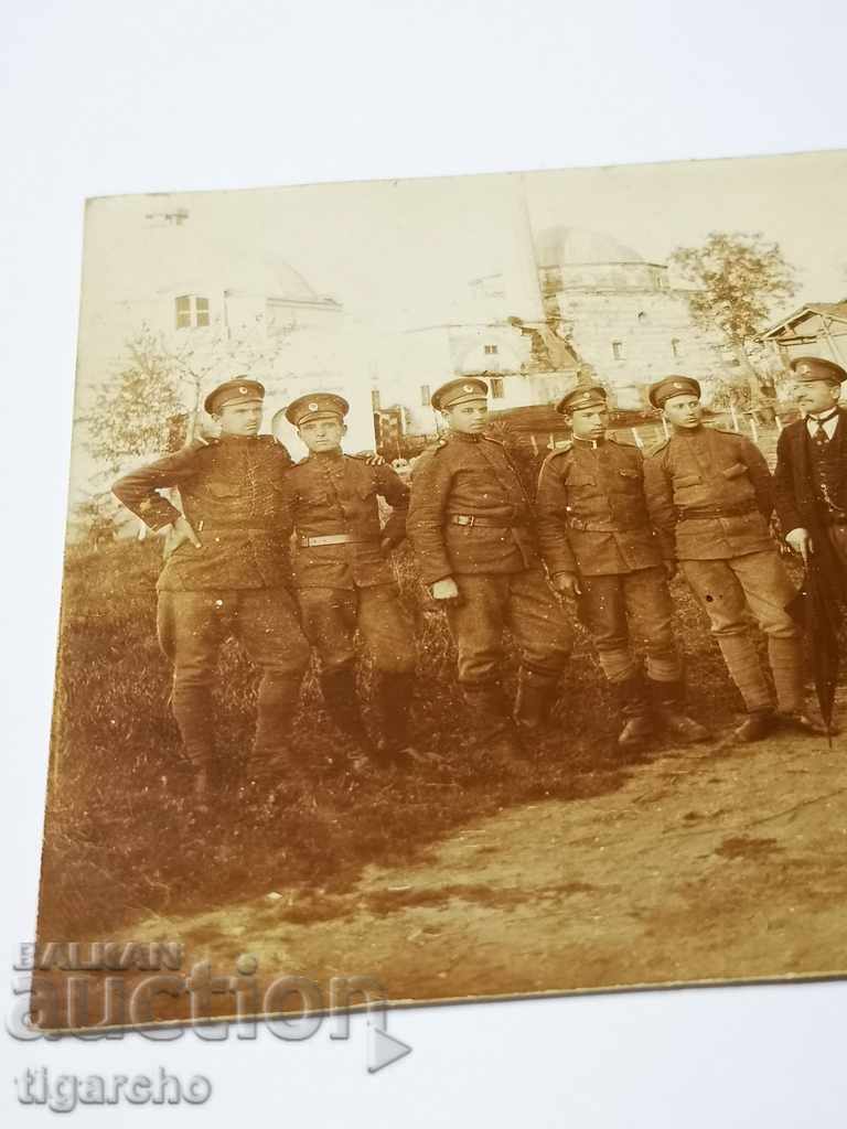 Old photo with soldiers with price 20.00 BGN | € 10.23 Old photo with soldiers with price 20.00 BGN | € 10.23