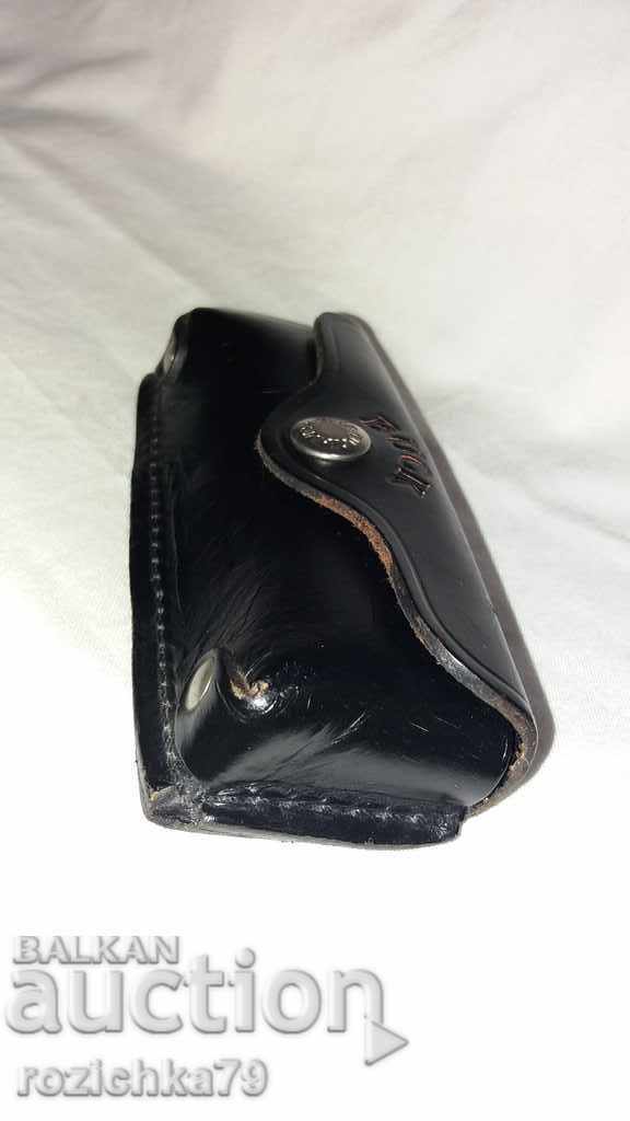 Delivery of Leather Kania Pocket Knife Sheath--Buck Delivery of Leather Kania Pocket Knife Sheath--Buck