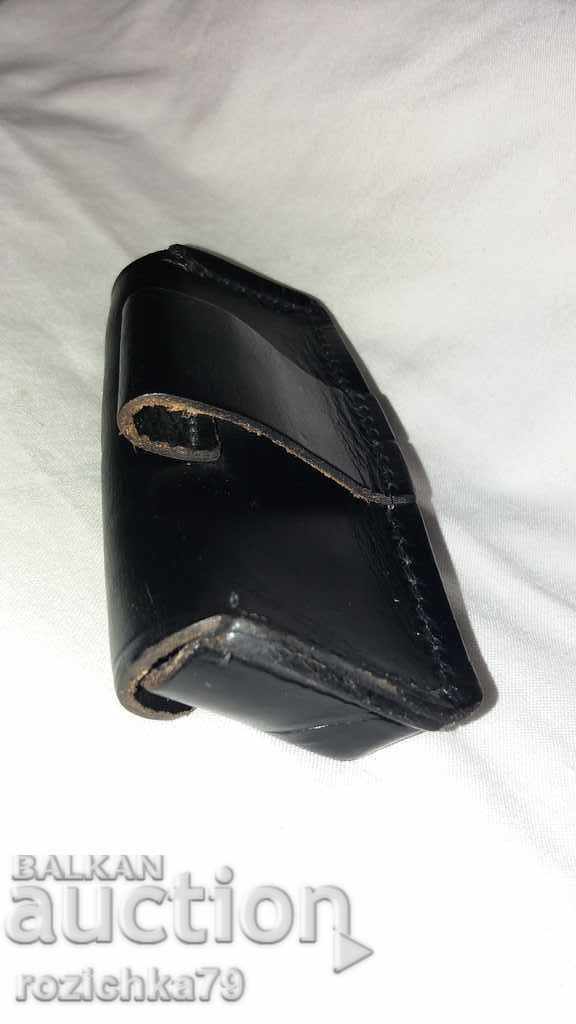 Leather Kania Pocket Knife Sheath--Buck - 6 Leather Kania Pocket Knife Sheath--Buck - 6