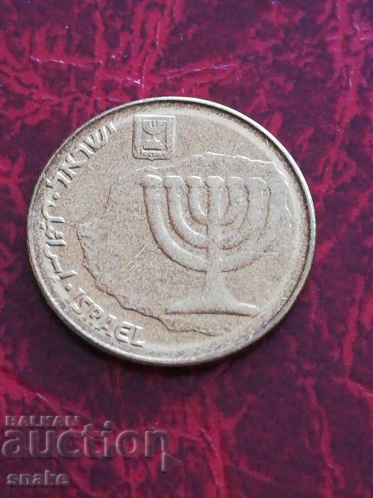 Израел 10 агорот с цена 0.59 лв. | € 0.30 Израел 10 агорот с цена 0.59 лв. | € 0.30