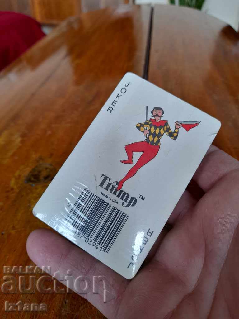 Trump playing cards with price 30.00 BGN | € 15.34 Trump playing cards with price 30.00 BGN | € 15.34