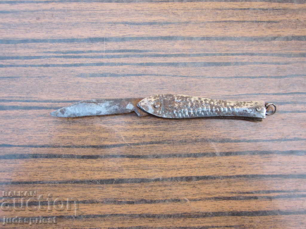 παλιό συλλεκτικό μαχαίρι τσέπης αντίκες με λαβή ψαριού - 6 παλιό συλλεκτικό μαχαίρι τσέπης αντίκες με λαβή ψαριού - 6