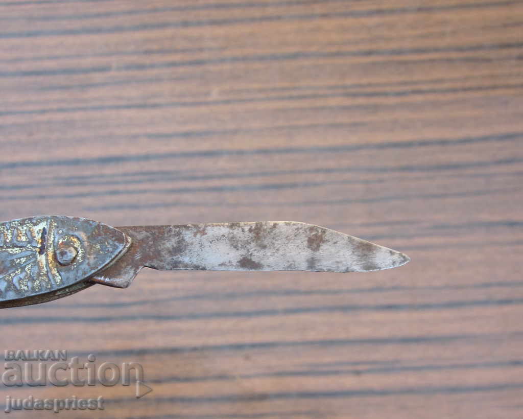 παλιό συλλεκτικό μαχαίρι τσέπης αντίκες με λαβή ψαριού - 7 παλιό συλλεκτικό μαχαίρι τσέπης αντίκες με λαβή ψαριού - 7