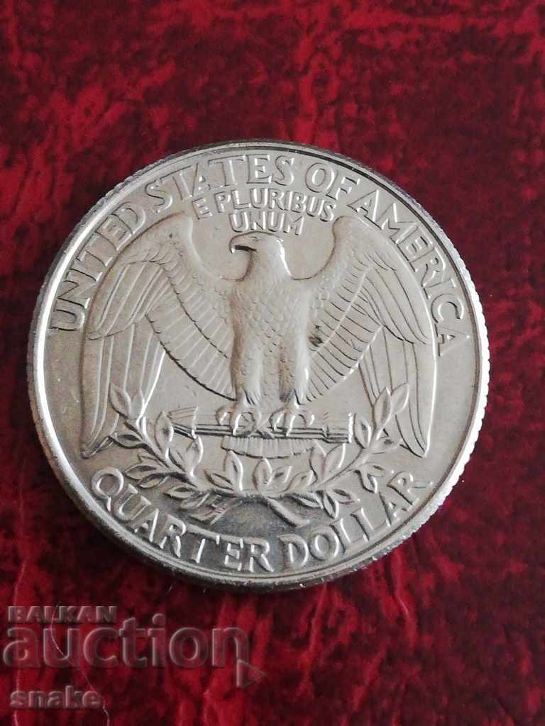 US 25 cents 1997