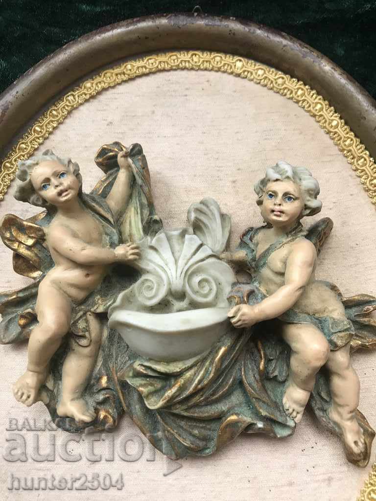 Panel-old three-dimensional decoration in a wooden frame 12/27 cm with price 79.95 BGN | € 40.88