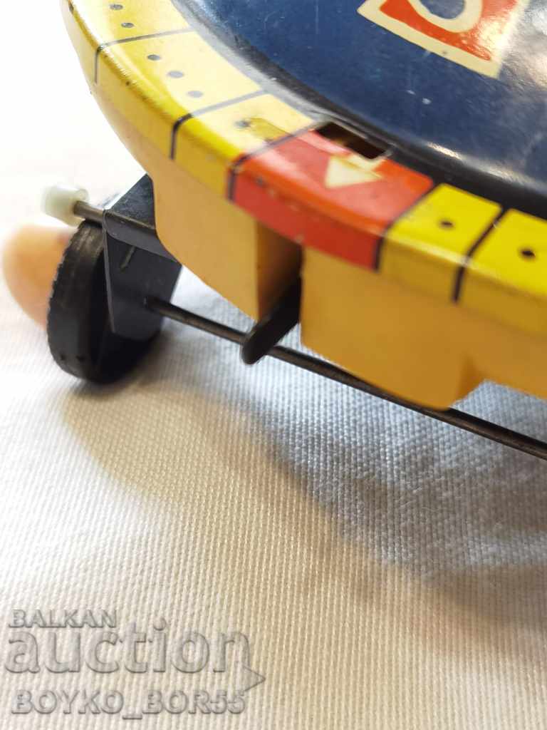 Auction Rare Russian Socialist USSR Metal Mechanical Toy Cyber Auction Rare Russian Socialist USSR Metal Mechanical Toy Cyber