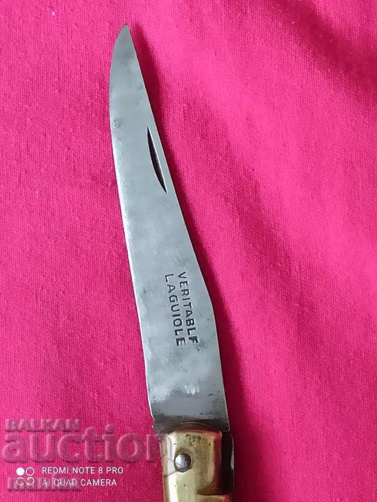 Genuine Laguiole Knife with price 120.00 BGN | € 61.36 Genuine Laguiole Knife with price 120.00 BGN | € 61.36