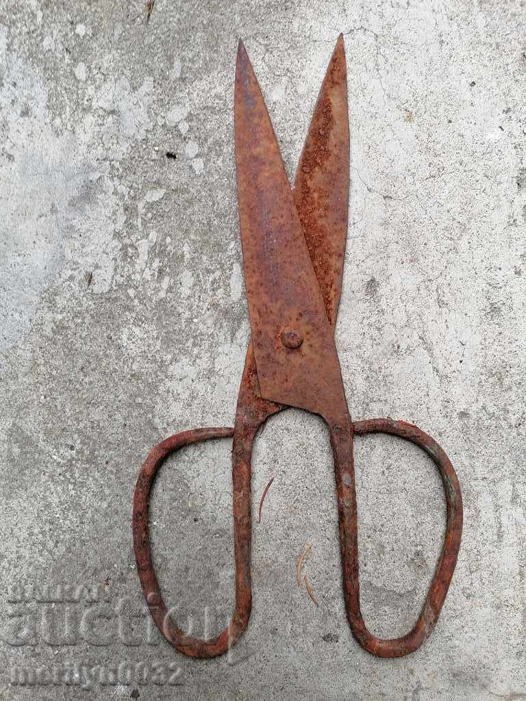 Old wrought iron scissors, knife, wrought iron scissors - 7 Old wrought iron scissors, knife, wrought iron scissors - 7