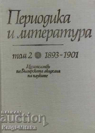 Περιοδικά και λογοτεχνία. Τόμος 2: 1893-1901