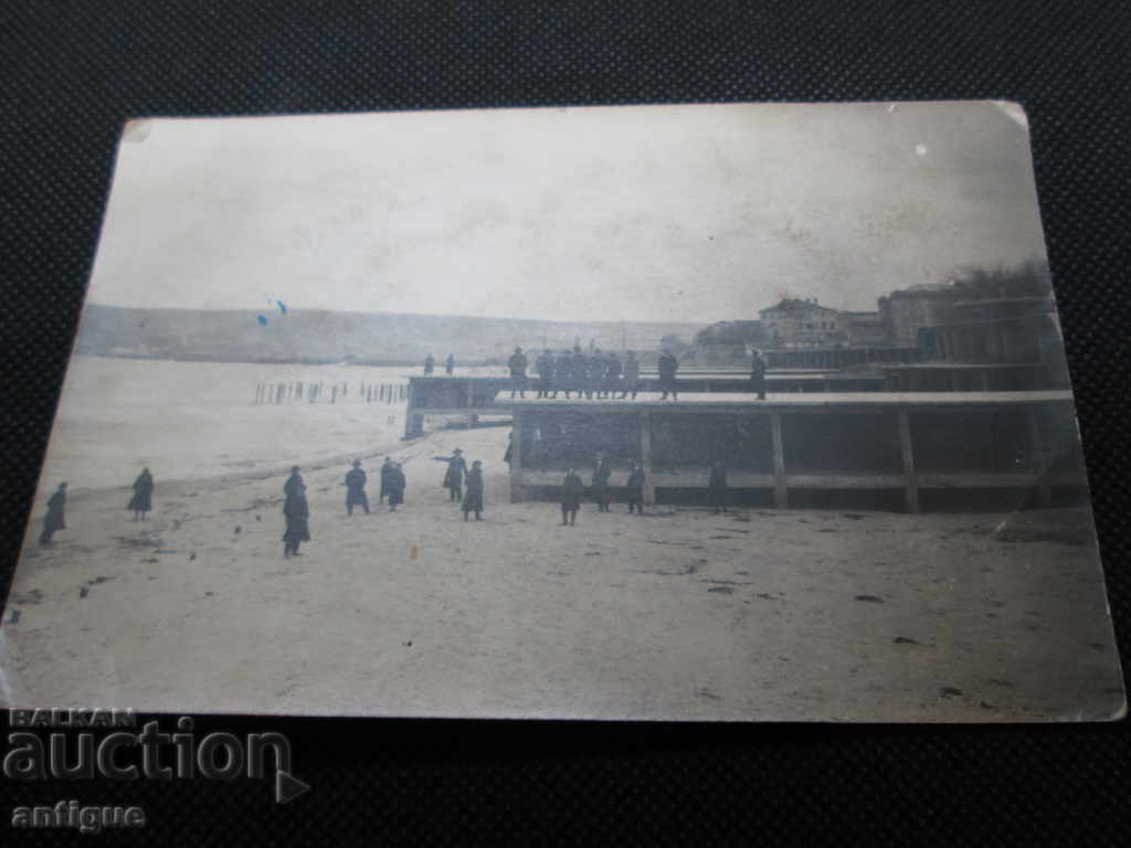 OLD PHOTO VARNA, BEACH-1926