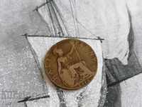 Monedă - Marea Britanie - 1/2 (jumătate) bănuț | 1916.