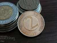 Coin - Slovenia - 2 tolars 1993