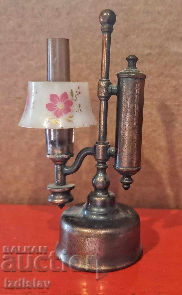 An old metal souvenir, a sharpener in the shape of a night lamp with price 30.00 BGN | € 15.34 An old metal souvenir, a sharpener in the shape of a night lamp with price 30.00 BGN | € 15.34