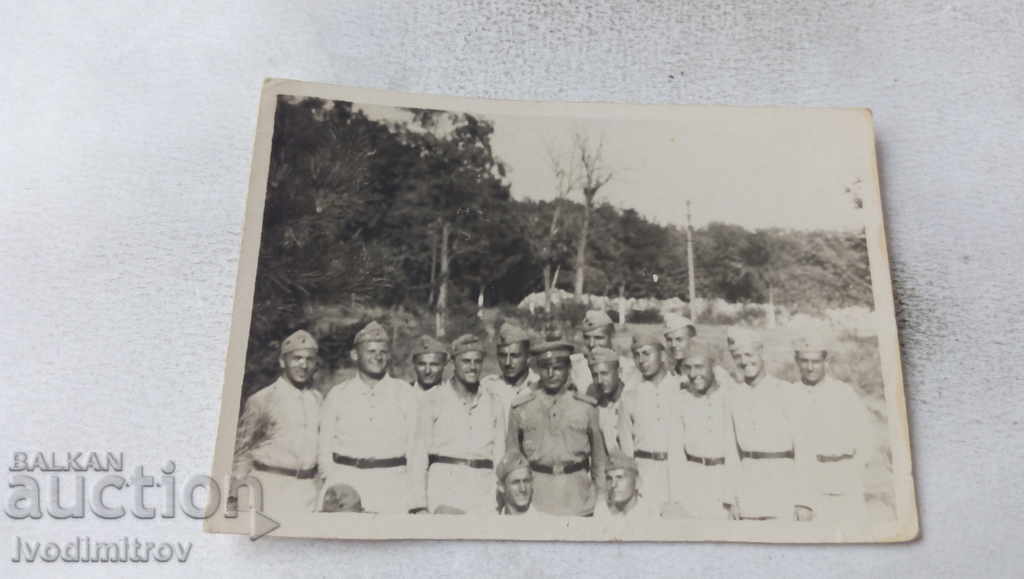 Photo Ruse Soldiers με τον διοικητή τους 1951