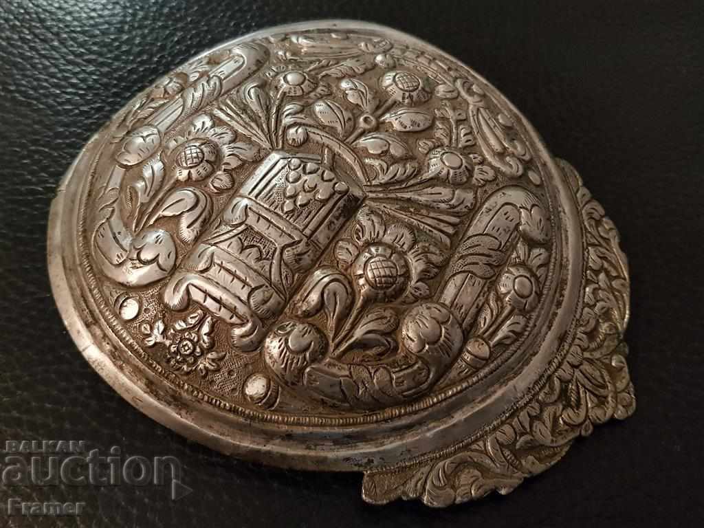 Auction Authentic Renaissance SILVER hammered pafta from Filibeto Auction Authentic Renaissance SILVER hammered pafta from Filibeto