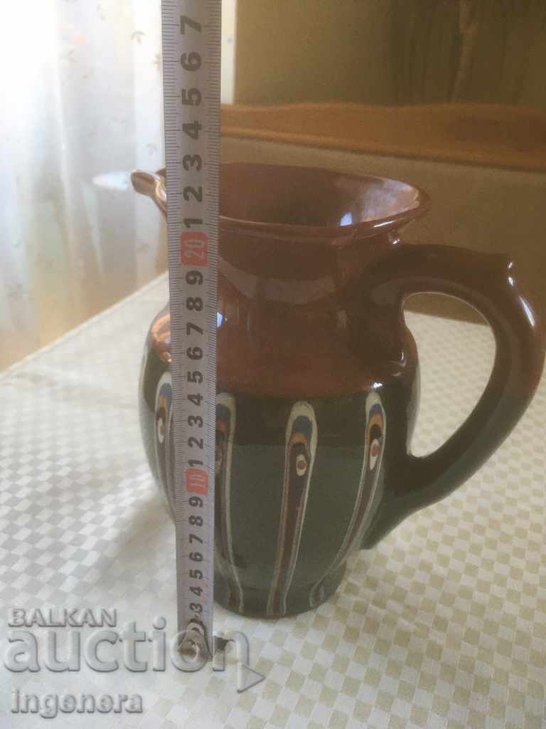 TROYAN CERAMICS FROM THE 70'S GREAT JUG - 5 TROYAN CERAMICS FROM THE 70'S GREAT JUG - 5