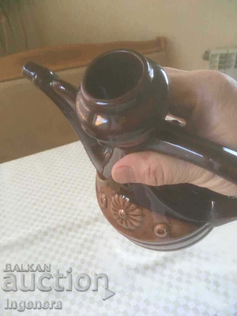 TROYAN CERAMICS FROM THE 70'S KRONDIR BARDE KETTLE GLUCK - 5 TROYAN CERAMICS FROM THE 70'S KRONDIR BARDE KETTLE GLUCK - 5