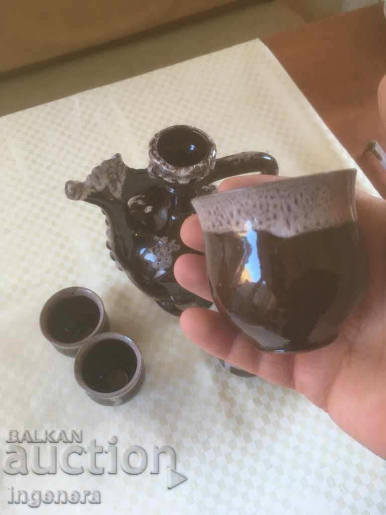 Auction TROYAN CERAMICS FROM THE 70'S KRONDIR GLASS SERVICE GLUC Auction TROYAN CERAMICS FROM THE 70'S KRONDIR GLASS SERVICE GLUC