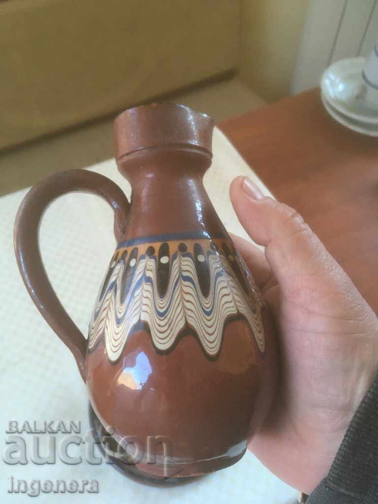 Auction TROYAN CERAMICS FROM THE 70'S JUGS GLASS PLATE GLUCH SERVICE Auction TROYAN CERAMICS FROM THE 70'S JUGS GLASS PLATE GLUCH SERVICE