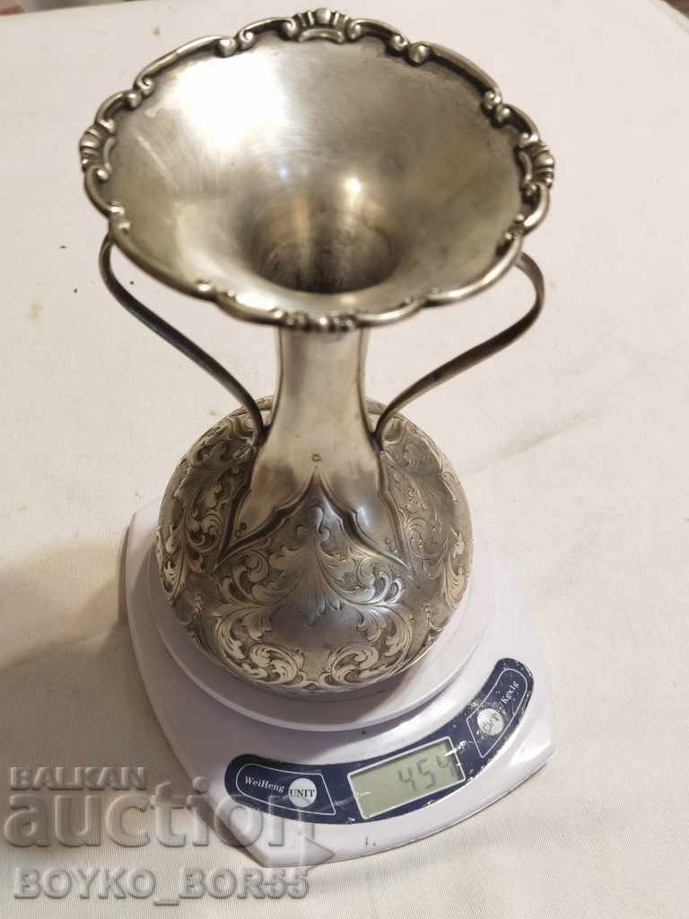 Antique Silver Italian Aristocratic Wine Vessel - 7 Antique Silver Italian Aristocratic Wine Vessel - 7