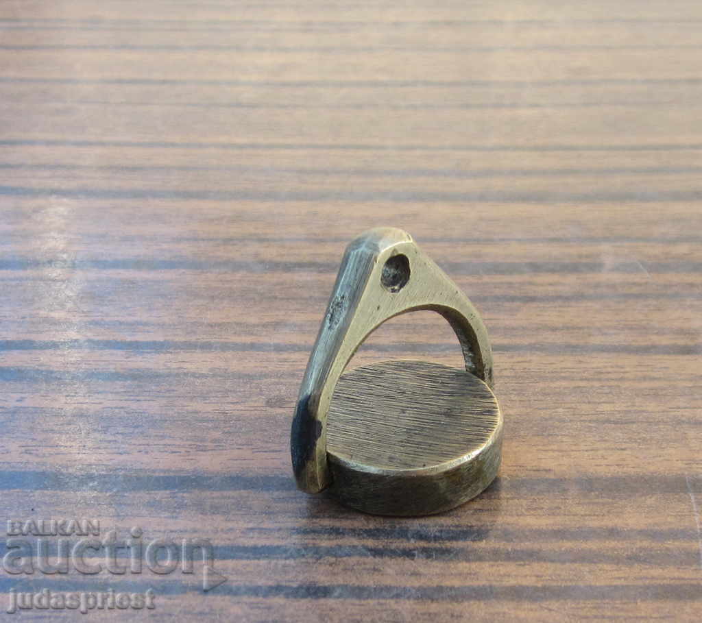 Auction old Bulgarian bronze wax seal Electrical project early soc Auction old Bulgarian bronze wax seal Electrical project early soc