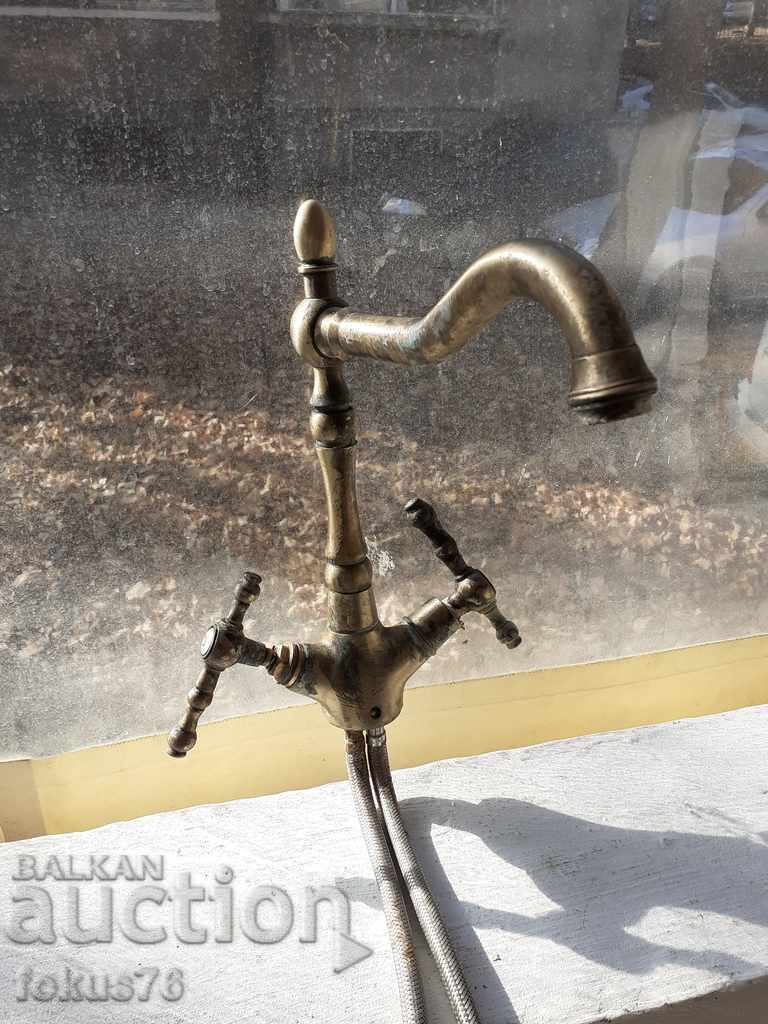 Auction Old bronze faucet Auction Old bronze faucet