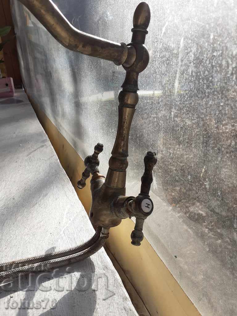 Delivery of Old bronze faucet Delivery of Old bronze faucet