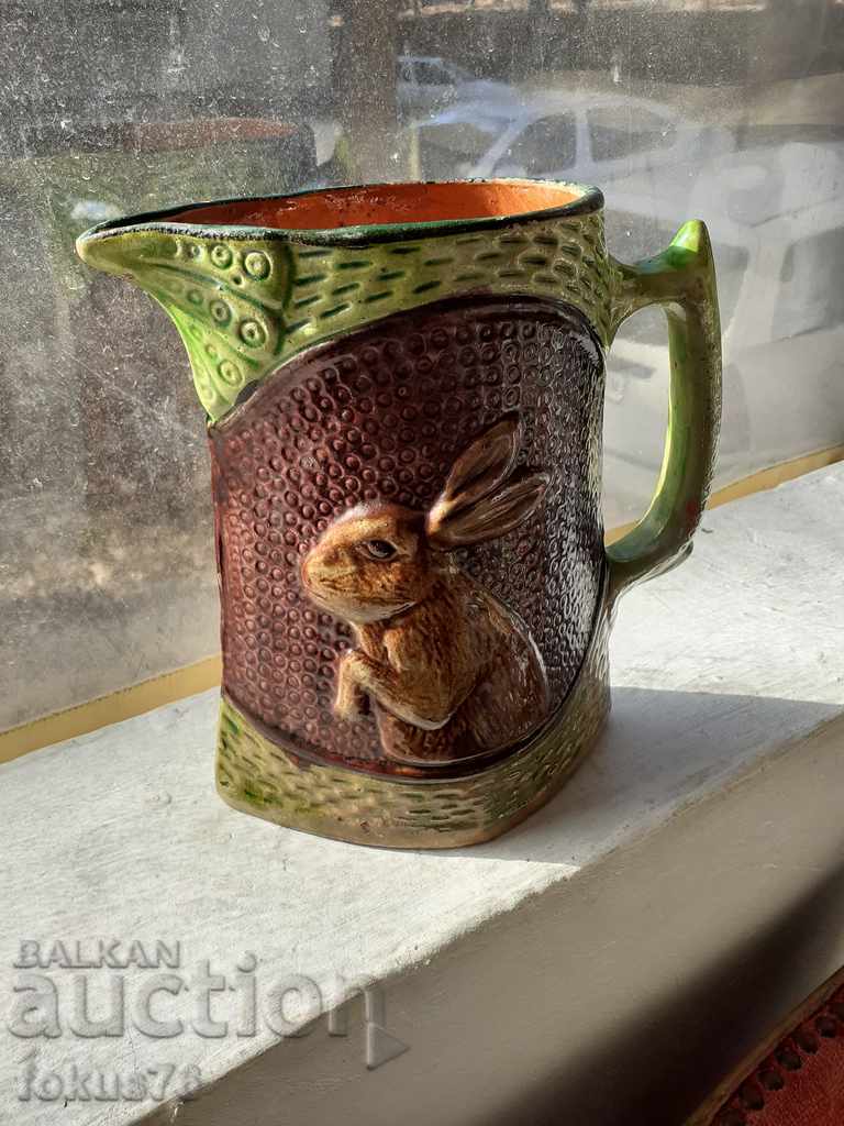 Large jug of Trojan pottery with price 149.00 BGN | € 76.18 Large jug of Trojan pottery with price 149.00 BGN | € 76.18