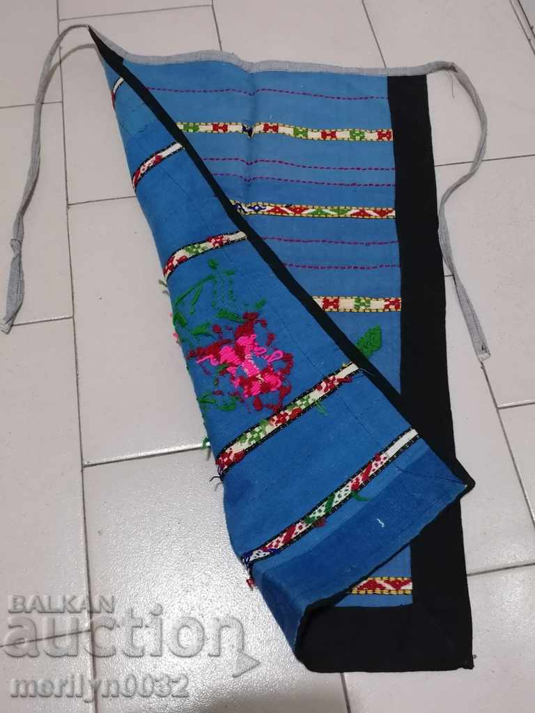 Auction  Old woven embroidered embroidered apron tinsel costume, dress