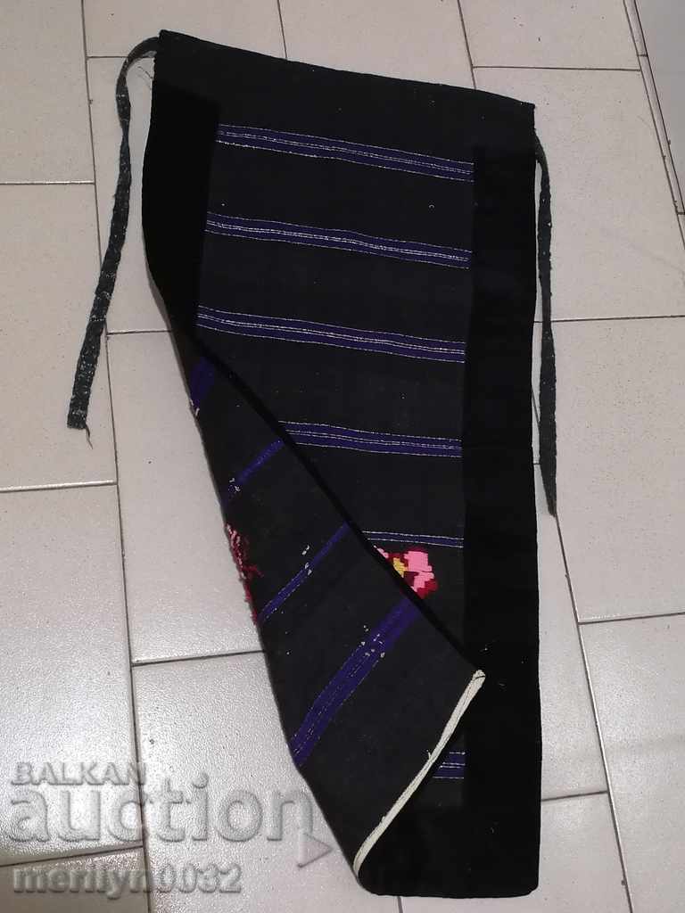 Auction  Old woven embroidered embroidered apron tinsel costume, dress