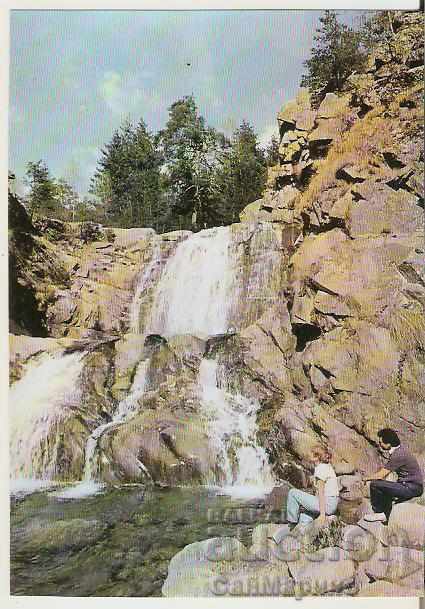 Card Bulgaria Pirin Waterfall Popina Laka *