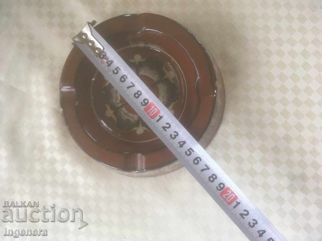 TROYAN CERAMICS FROM THE 70'S ASHTRAY with price 13.00 BGN | € 6.65 TROYAN CERAMICS FROM THE 70'S ASHTRAY with price 13.00 BGN | € 6.65