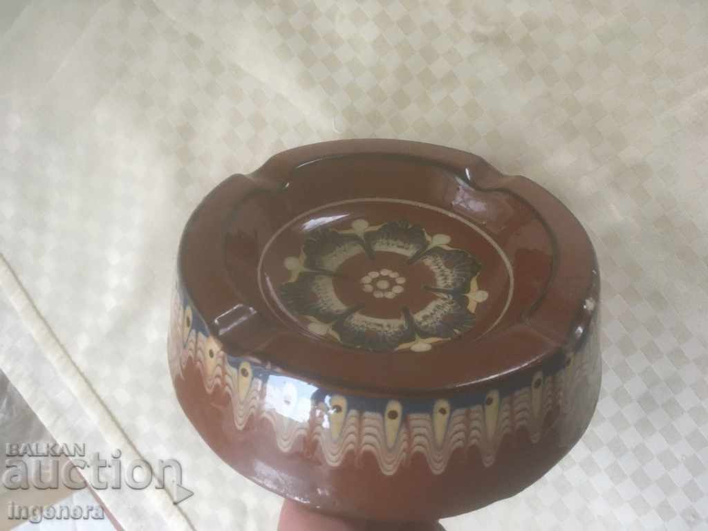 Auction TROYAN CERAMICS FROM THE 70'S ASHTRAY Auction TROYAN CERAMICS FROM THE 70'S ASHTRAY