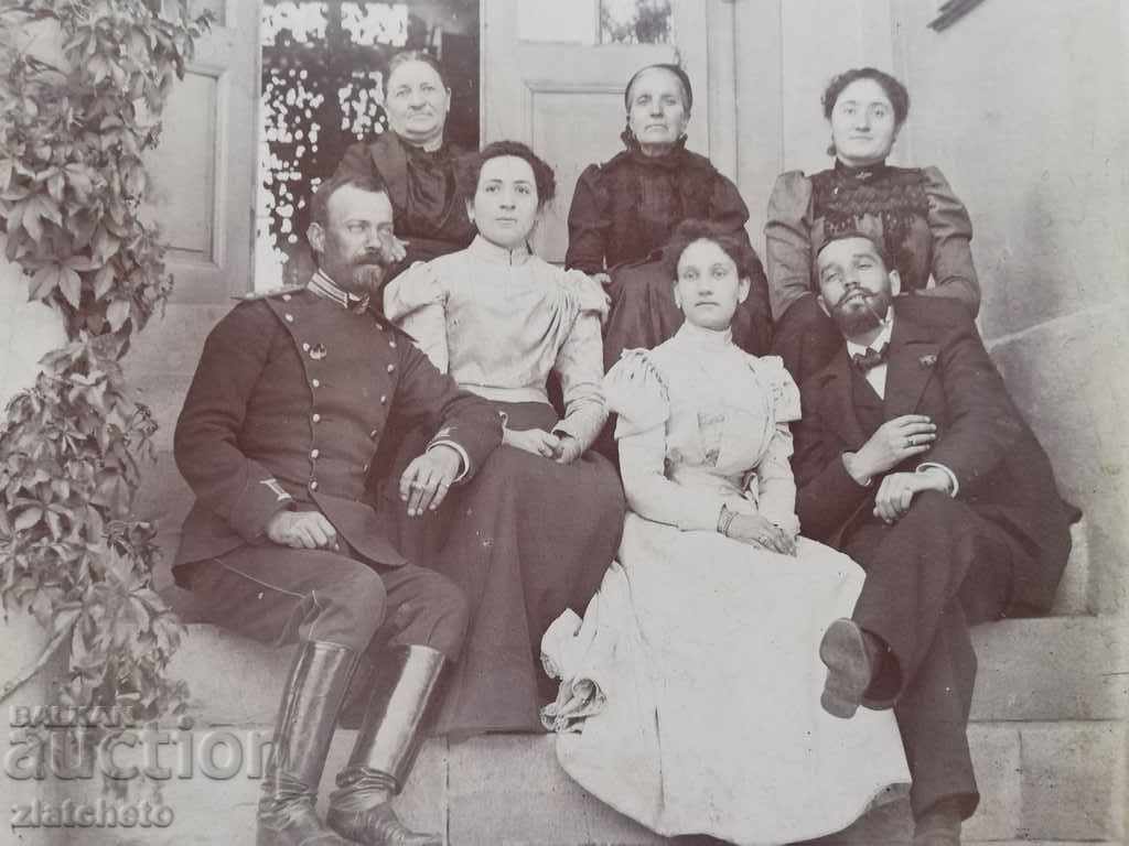 Auction  Old photo cardboard