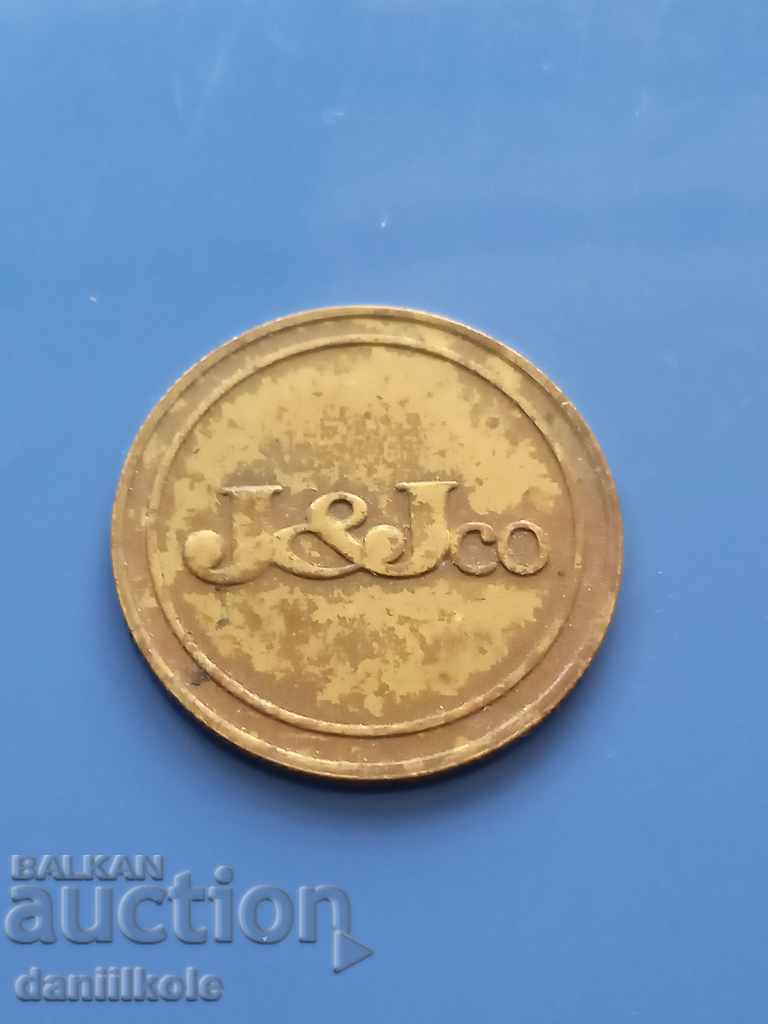 * $ * Y * $ * J & J Co TOKEN - EXCELLENT * $ * Y * $ * with price 3.90 BGN | € 1.99 * $ * Y * $ * J & J Co TOKEN - EXCELLENT * $ * Y * $ * with price 3.90 BGN | € 1.99