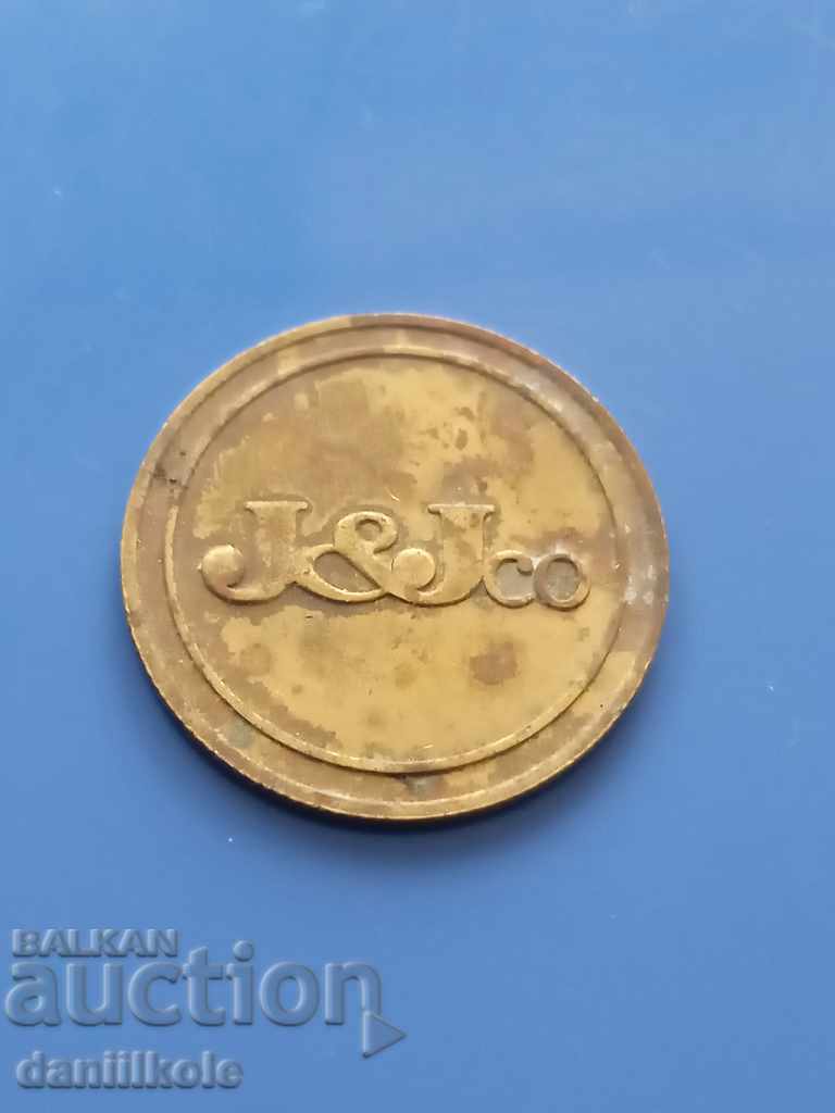 Delivery of * $ * Y * $ * J & J Co TOKEN - EXCELLENT * $ * Y * $ * Delivery of * $ * Y * $ * J & J Co TOKEN - EXCELLENT * $ * Y * $ *