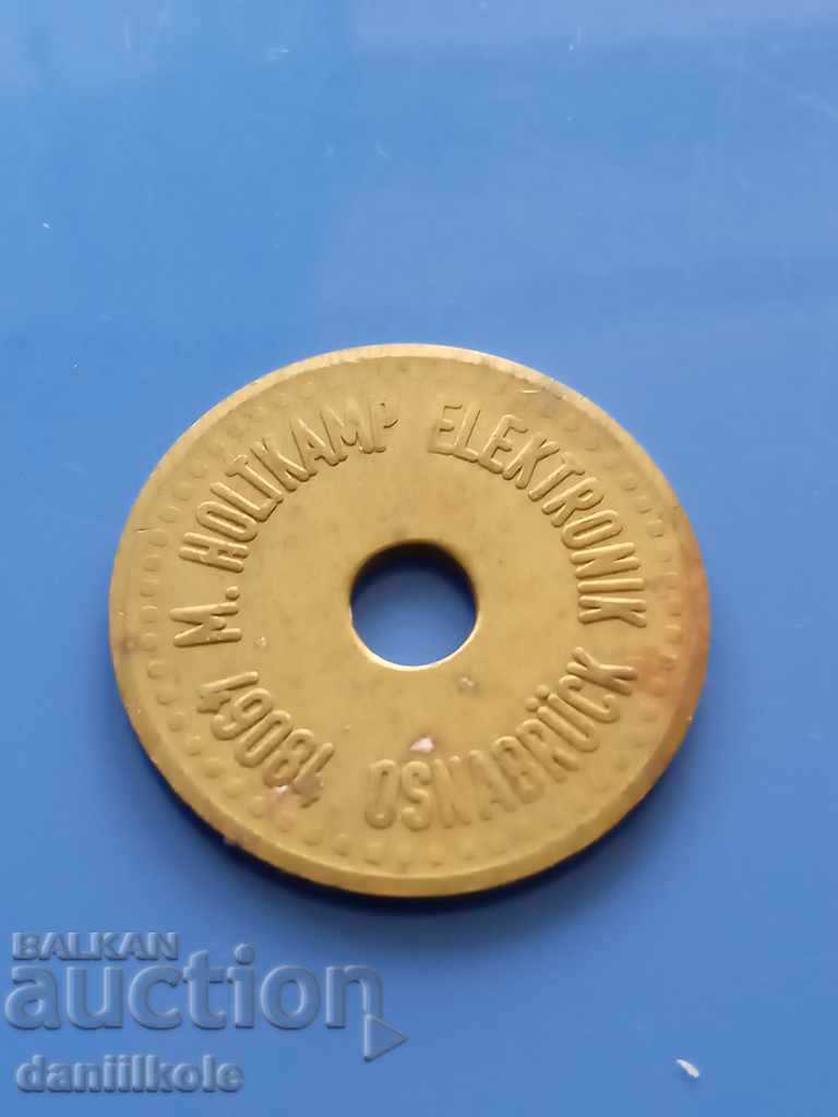 Auction * $ * Y * $ * HOLTKAMP ELEKTRONIK TOKEN - EXCELLENT * $ * Y * $ * Auction * $ * Y * $ * HOLTKAMP ELEKTRONIK TOKEN - EXCELLENT * $ * Y * $ *