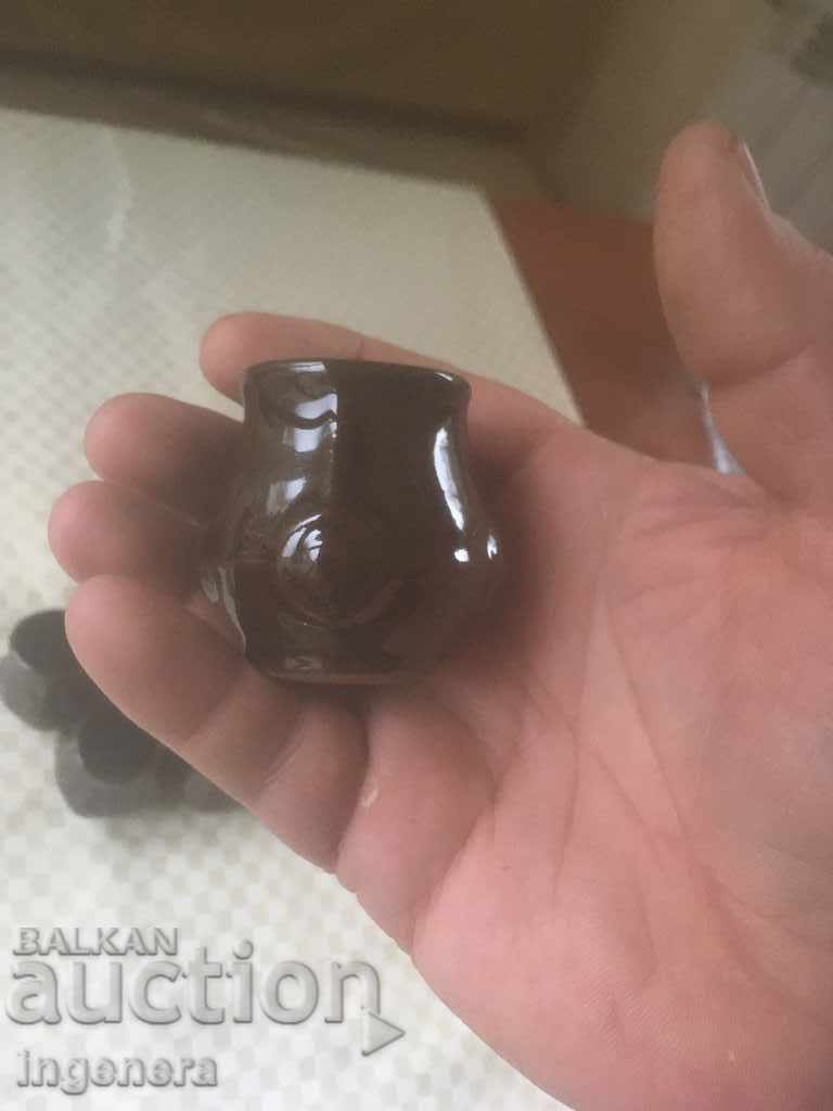 Доставка на ТРОЯНСКА КЕРАМИКА ОТ 70-ТЕ КАНА ЧАША СЕРВИЗ ЗА РАКИЯ Доставка на ТРОЯНСКА КЕРАМИКА ОТ 70-ТЕ КАНА ЧАША СЕРВИЗ ЗА РАКИЯ