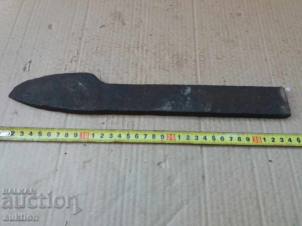 MASSIVE FORGED CUTTER, SWORD, KNIFE - 5 MASSIVE FORGED CUTTER, SWORD, KNIFE - 5