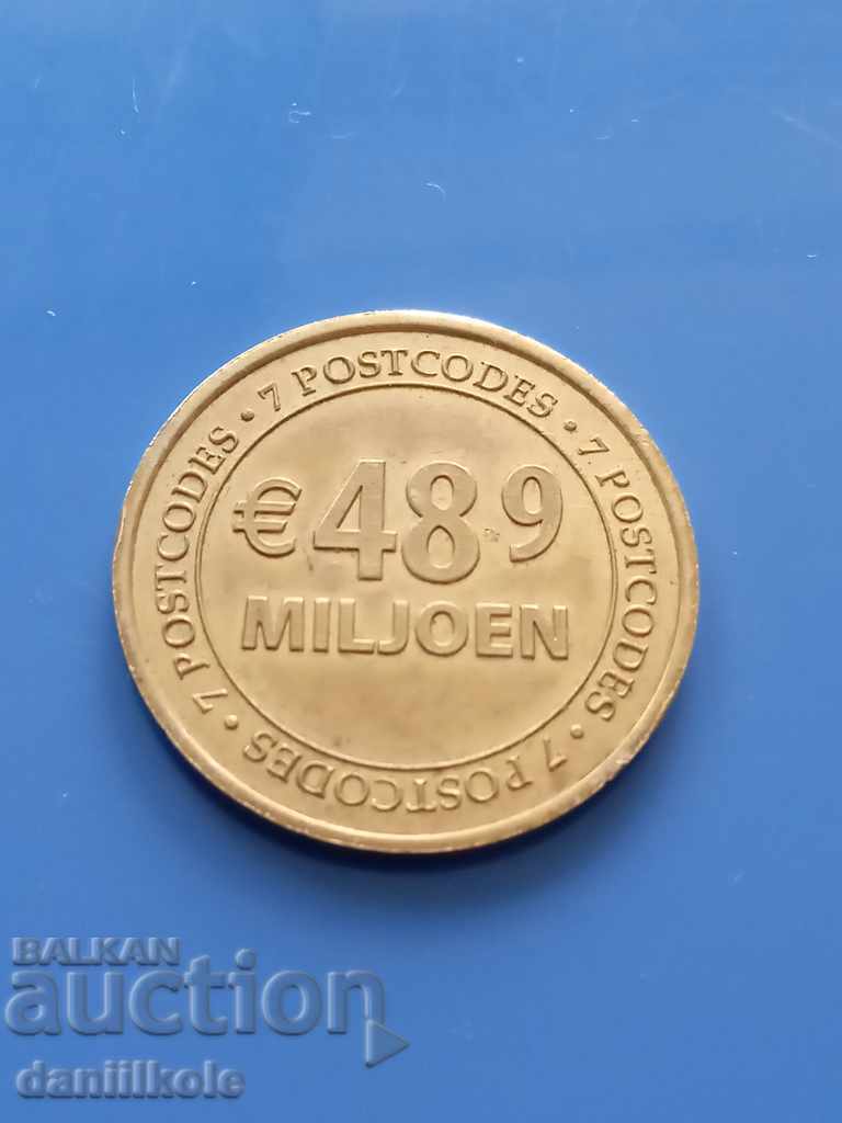 * $ * Y * $ * TOKEN NETHERLANDS LOTTERY 2013 - EXCELLENT * $ * Y * $ * with price 6.90 BGN | € 3.53 * $ * Y * $ * TOKEN NETHERLANDS LOTTERY 2013 - EXCELLENT * $ * Y * $ * with price 6.90 BGN | € 3.53