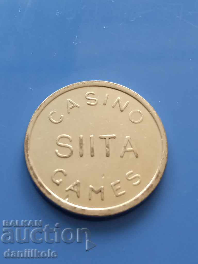 * $ * Y * $ * CASINO GAMES SIITA TOKEN - EXCELLENT * $ * Y * $ * with price 3.90 BGN | € 1.99 * $ * Y * $ * CASINO GAMES SIITA TOKEN - EXCELLENT * $ * Y * $ * with price 3.90 BGN | € 1.99