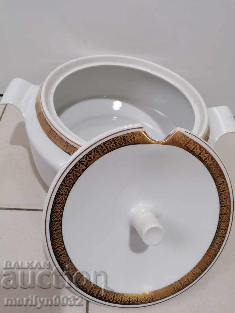 Kitchen court tureen 60s real socialism PRC - 6